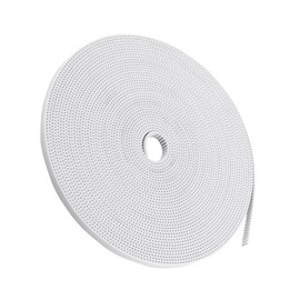 10 M Weißes Timinggürtel, 6 Mm PU mit Stahlkern 3D -Druckerzubehör für Kleine Präzisionsmaschinengetriebe