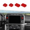 Jimen Compatible with Ford F150 2021-2024, 4PCS Center Console AC