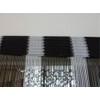 String Curtain Dew Drop Black / Silver Grey Divider or
