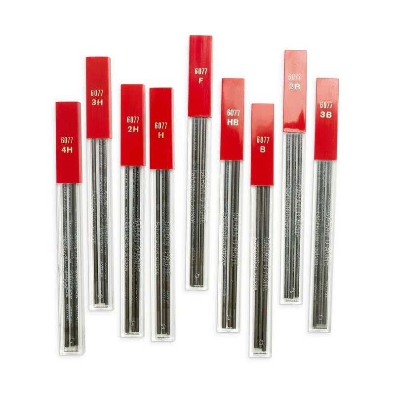 Caran d'Ache Technograph Fixpencil 2 6077.452 Graphite Leads 2B Hardness