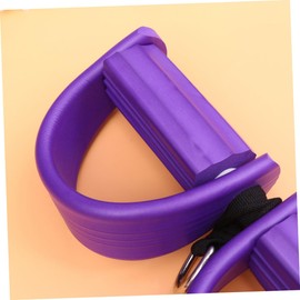 BIUDECO Flat Latex Resistance Band for Endurance Strength Training and Physical Therapy Lightweight and Sturdy for Home Workouts and Rehab Purple