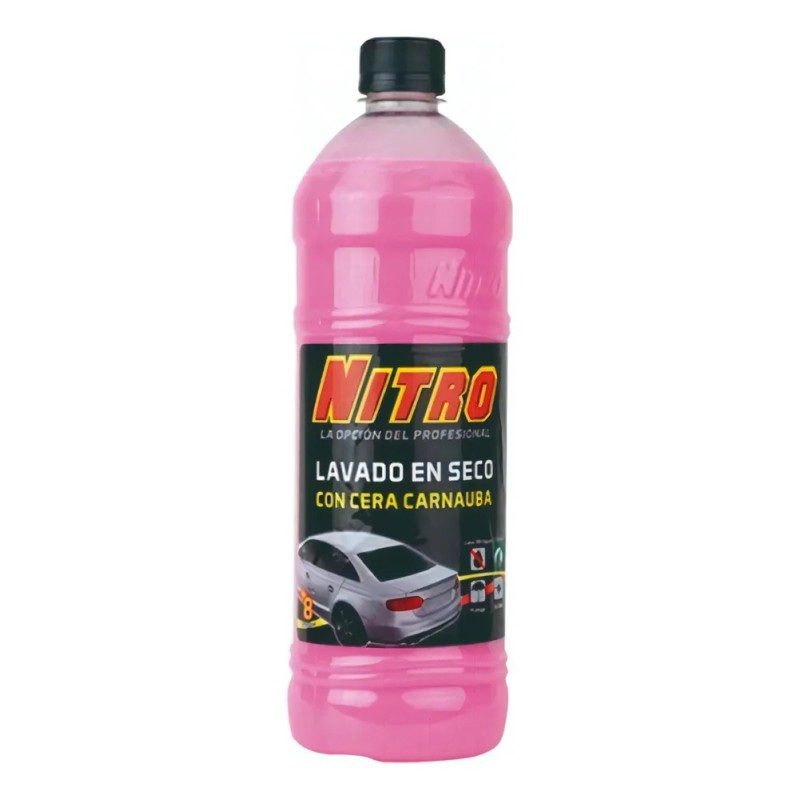 Lavado En Seco Con Cera Carnauba Nitro De 900 Ml