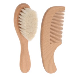 LIFKOME 1 Set Hair Brush Comb Set Soft Bristle Bath Brush for Gentle Scalp Cleaning Premium Hair Care Tools for Newborns and Boy Girl