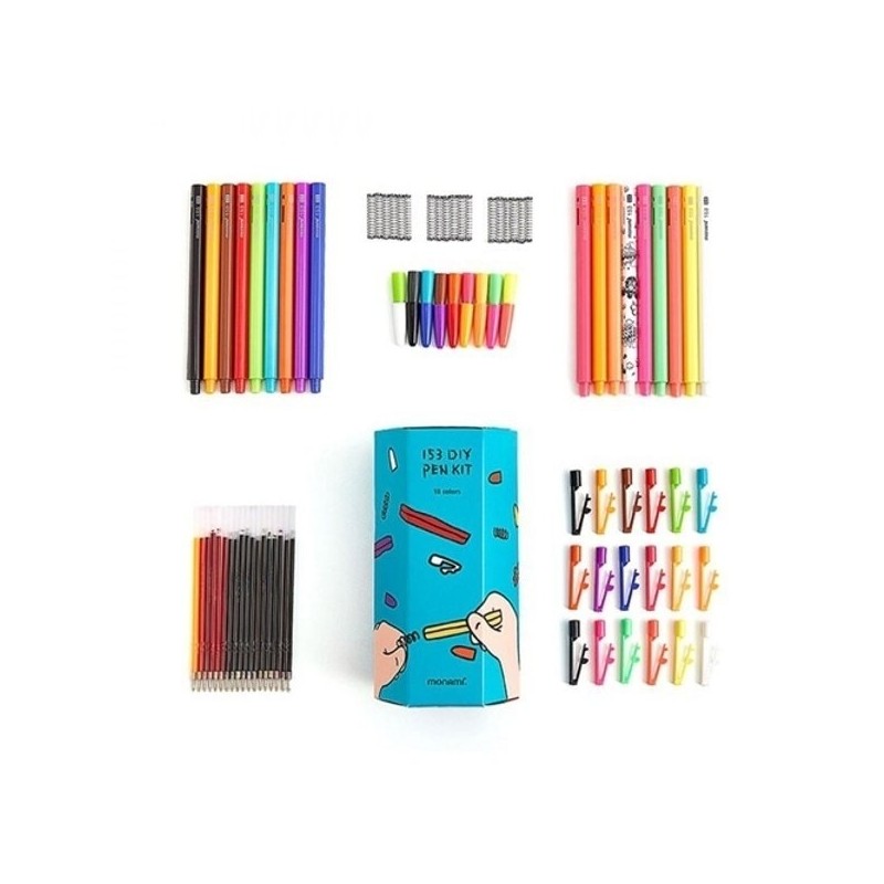 DIY Ballpoint Pen Monami 153 DIY PEN KIT 12-Pen Kit