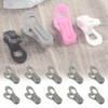 Luoyanye 15 Pcs Soft Grip Plastic Clothes Pegs for Indoor/Outdoor