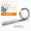 Stainless Steel Anti-Climbing Spikes for Pest Deterrence – Physical Barrier