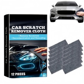 12PCS Nano Sparkle Cloth for Car Scratches,Scratch Remover Cloth Repairs Light Marks,Water Spots & Oxidation,Easily Repair Scratches,Safe on All Car Colours,Nanosparkle Cl/oth for C/ar Scra/tches