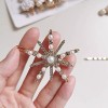 FairyBae 10kit Broche Pinza Pasador Cabello Demoda Perlas Flores H010