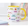 The Yellow Clip - Taza Afirmaciones Positivas Diarias, En Español,