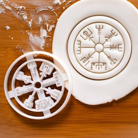 Runenkompass Vegvisir Cookie Cutter, 1 Piece. Bakerlogy