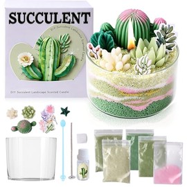 Velas Aromaticas Decorativas,Velas Perfumadas Arte de Arena DIY,Cera Soja 100%,Regalo para Mujer,Día de la Madre, Navidad,Cumpleaños,San Valentín,Bueno para Meditación, Budismo,Yoga