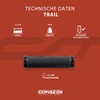 "Trail Contec Grips 130 MM Black