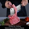 7-inch Butcher Knife Meat Cleaver, Heavy Duty Bone Chopper, Multipurpose