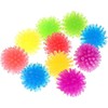 Zhhuoc 10Pcs Colorful Cute Funny Cat Toys Arbutus Ball Stretch