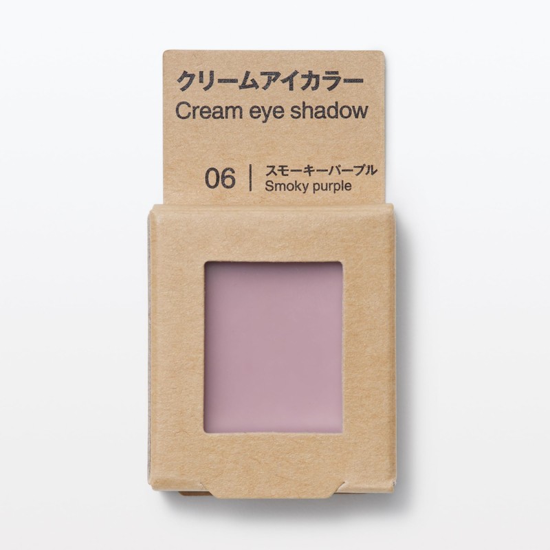 MUJI 84404771 Cream Eye Color Smoky Purple