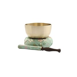 Kyoto Buddhist Altar Hayashi, Modern Buddhist Goods, Bichakura (Rinmaru Futon Set, 2.3 Sizes, Green, Set Product, Includes Original Cloth