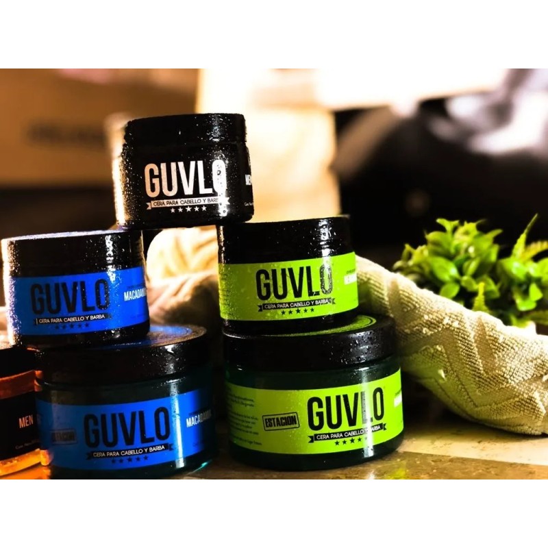 Cera Para Hombre Guvlo, Cabello Barba Y Bigote 150 Gr
