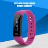 0.86inch IPS Color Screen Smart Bracelet Pedometer Sport Bluetooth Purple