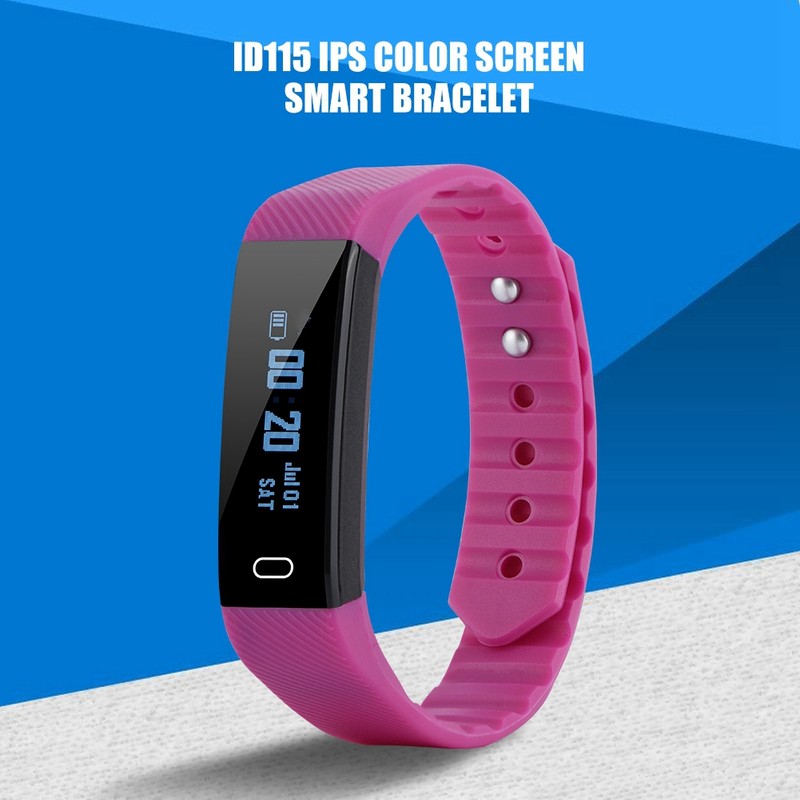 0.86inch IPS Color Screen Smart Bracelet Pedometer Sport Bluetooth Purple