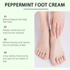 114g Peppermint Foot Cream,Athletes Foot Cream & Cracked Heel Relief,Deep