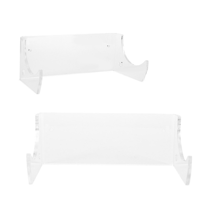 2Pcs Wall Shelf Skateboard Hanger Display Storage Rack Snowboard Organizer