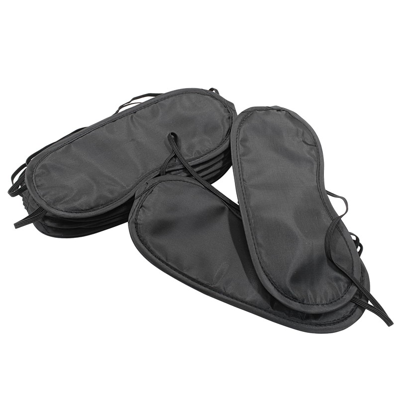 Coufce 12 PCS Satin Games Sleep Mask Eye Mask Sleep