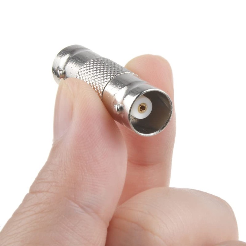 SLLEA BNC Female Coax Cable Coupler Adapter Connector Replacement for