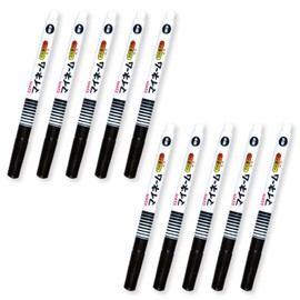 サクラクレパス 名前ペン 油性 マイネーム 細字 黒 10本 YK#49-10