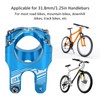Bike Stem 35mm Lightweight High Strength CNC Aluminum Alloy Handlebar