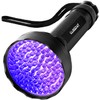 GLOSSDAY UV Flashlight Black Light, 100 LED Black Light Flashlight