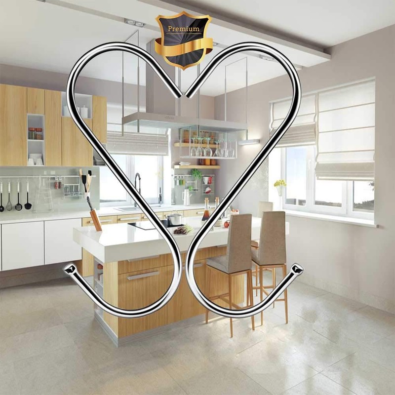 30 Pack S Hooks Heavy Duty Metal S Shaped Hooks
