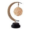 Betterlifewj Magic Moon Lamp - Night Light. Hanging Half Moon