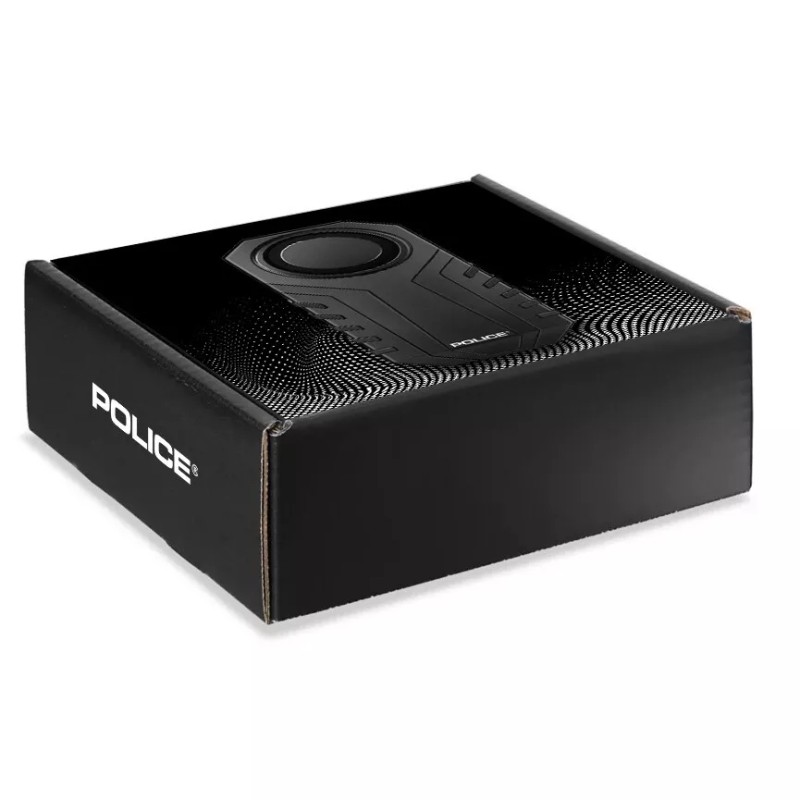 POLICE Bike Alarm with Remote Motorcycle Scooter Anti Theft Security