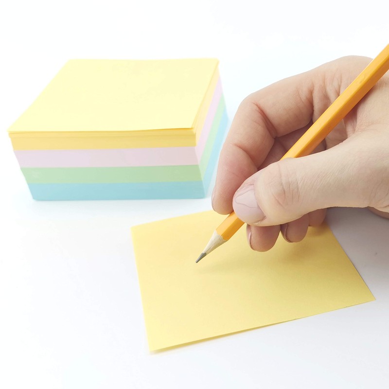 D.RECT 9457 Notepad Replacement Paper for Note Box 85 x