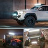 Nilight 12 Inch 300W LED Light Bar Triple Row Flood