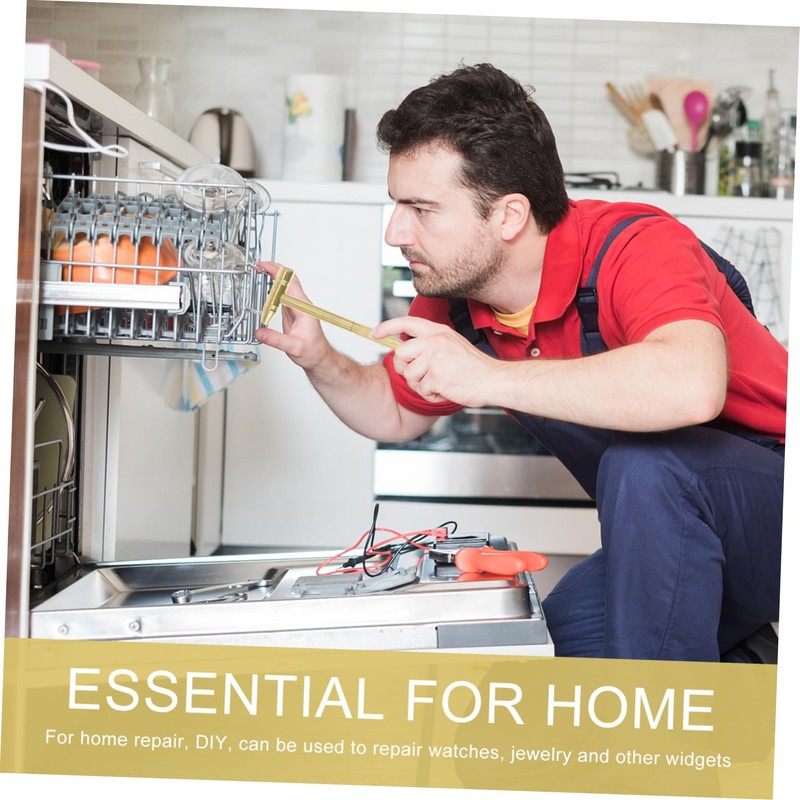 WHAMVOX 1set Mini Hammer Tool Multifunctional Diy Copper Hammer with