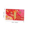 LALAFINA 12pcs Money Bag Wide Application Festival Red Packet Money