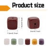 WEBEEDY 6 Pcs Quartz Stone Incense Holder for SticksCrystal Stone
