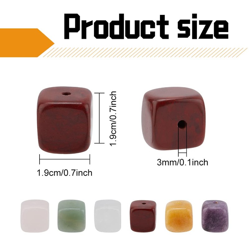 WEBEEDY 6 Pcs Quartz Stone Incense Holder for SticksCrystal Stone