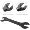 VBRHFRIF 2 Bicycle Repair Wrenches, 1 Tool Bag, Cone Wrench,
