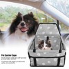 Bear Paw Pattern Pet Carrier Cage Washable Pet Car Travel