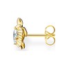 Thomas Sabo H2235 Single Turtle Stud Earrings 925 Sterling Silver,