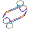 2 Pieces Ostomy Scissors Bandage Scissors Nursing Scissors Stainless Steel