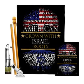 Israeli Flag Pole Kit Stand Bracket Wall Decor Canvas Home American Flags for Outside House Bandera Support Israel Poster Protest Garden Sign Zionist Tapestry Jerusalem Banner Jewish Decoration Gift