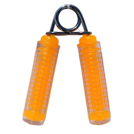 Kokusai Training Grip Strengthening Clear Hand Grip Weak 33.1 lbs (15 kg), Orange