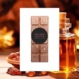 Myrrh and Tonka Wax Melt Snap Bar - Vegan Wax Melts - Scented Wax Melts - Handmade in Wales - Wax Melts Strong Scented