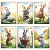 Cute Rabbit Folding Cards