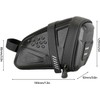 UNIQOCK Bicycle Saddle Bag, Waterproof, Seat Bag, Tail Bag, 2.3