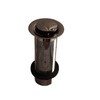 Barclay Extended 6" Soft Touch Tub Drain, Forged Brass, Push