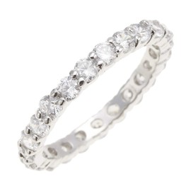 [Full Eternity] Eternity Ring (Cubic Zirconia) Ring, Fine Jewelry, Ring, Women's, Cubic Zirconia